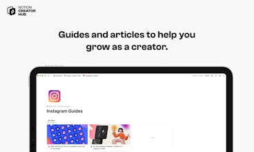 Notion Creator Hub gallery image