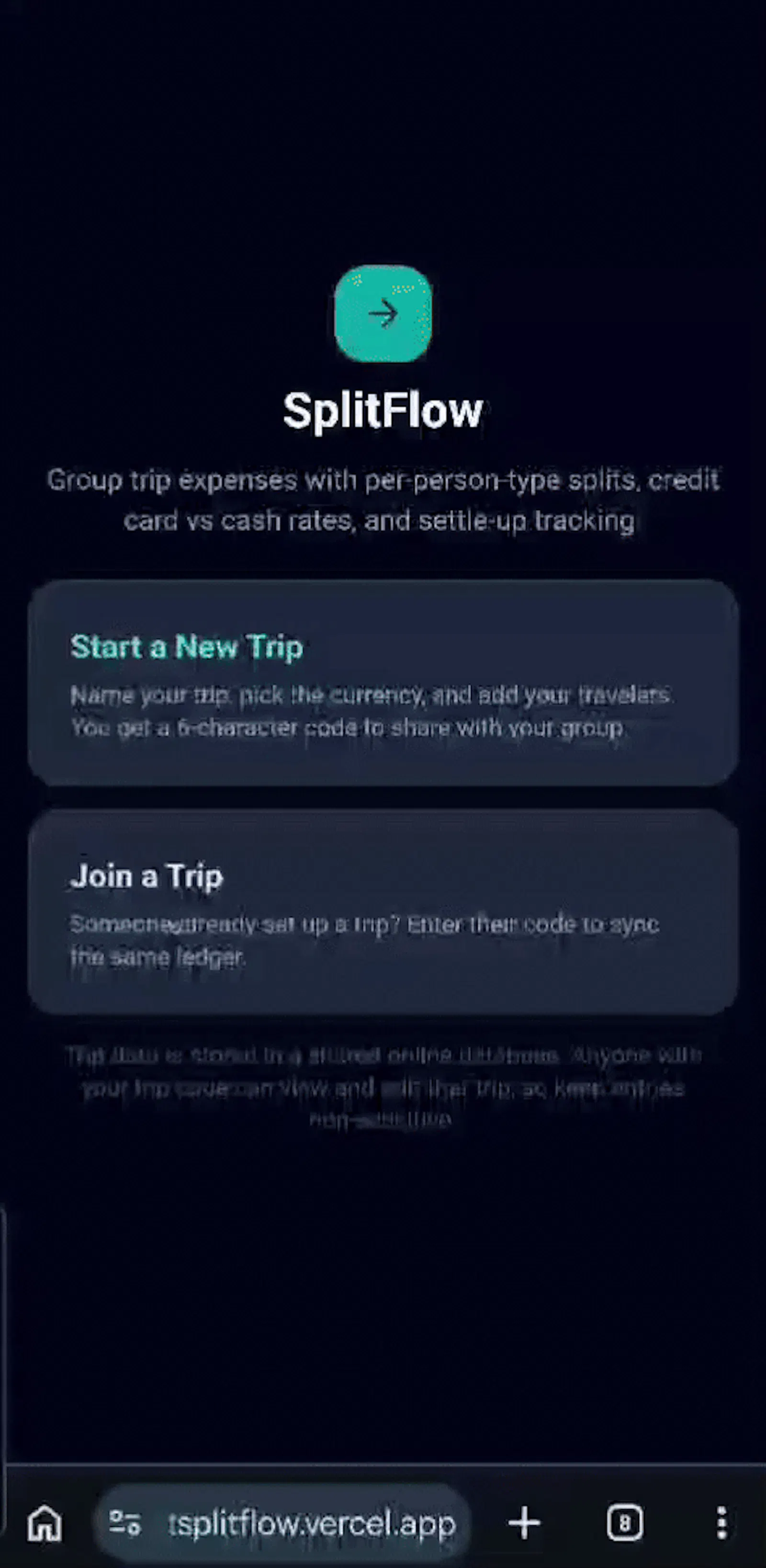 SplitFlow screenshot 1 (video preview)