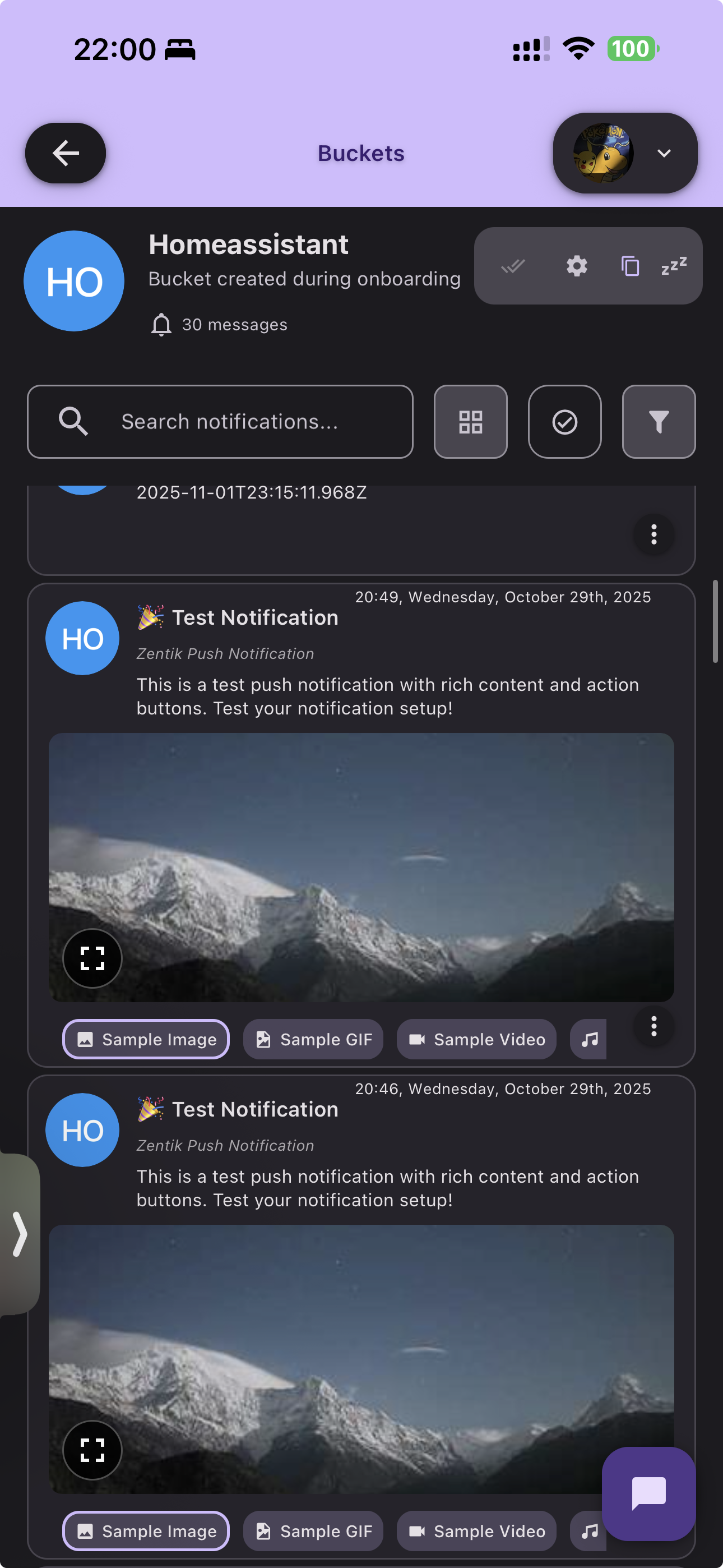 Zentik gallery image