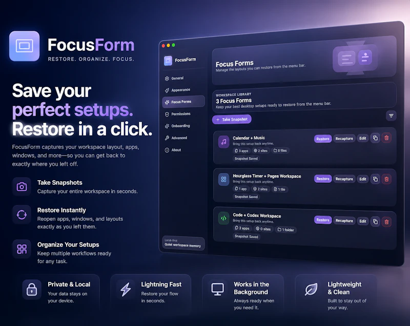 Focus Form screenshot 2