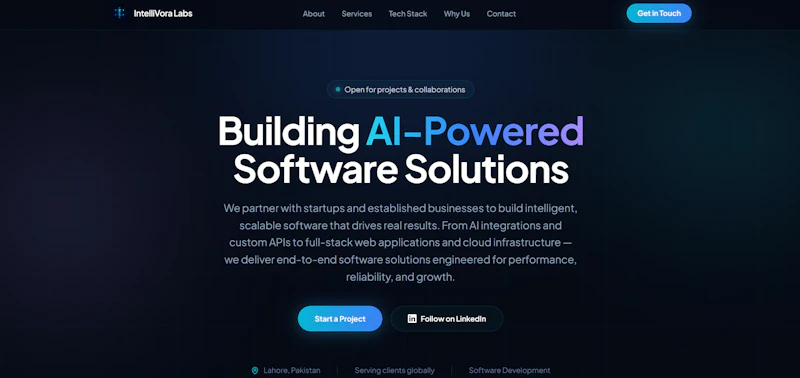IntelliVora Labs screenshot 1