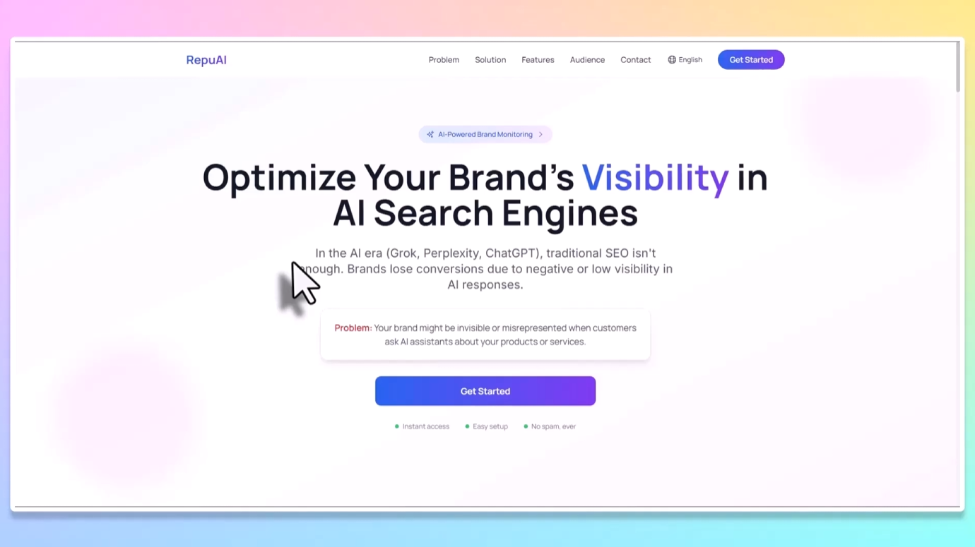 RepuAI - AI Search Brand Monitoring gallery image