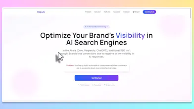 RepuAI - AI Search Brand Monitoring gallery image