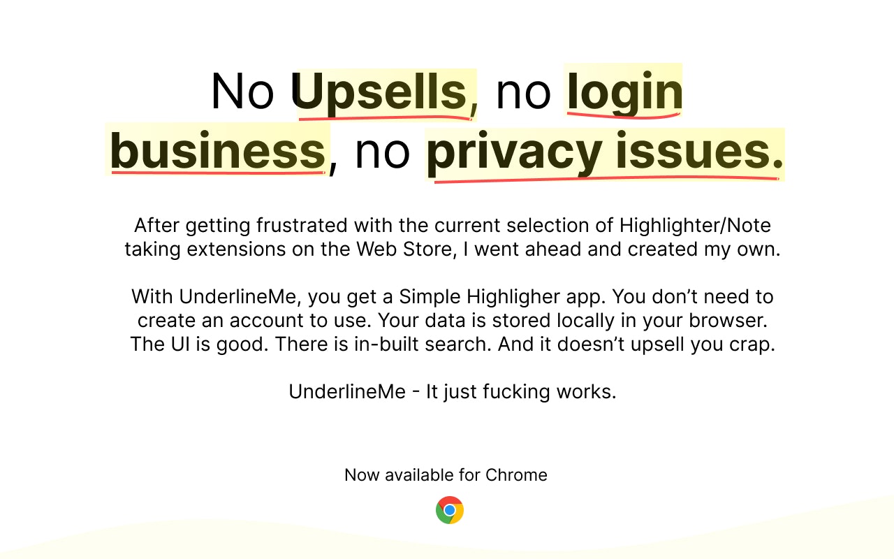 UnderlineMe gallery image