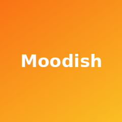 Moodish - Product Hunt launch logo and brand identity
