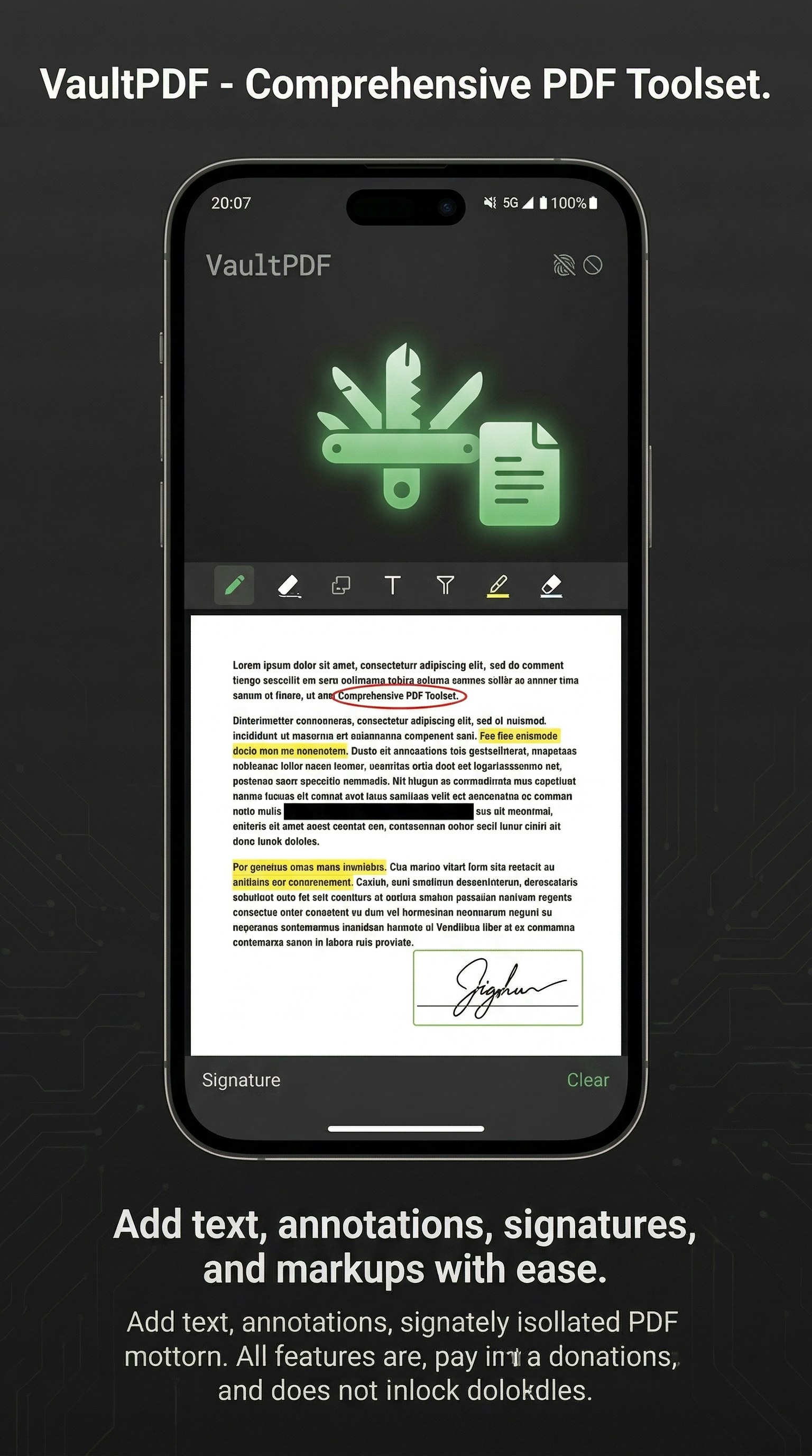 VaultPDF: The Zero-Internet PDF Editor gallery image