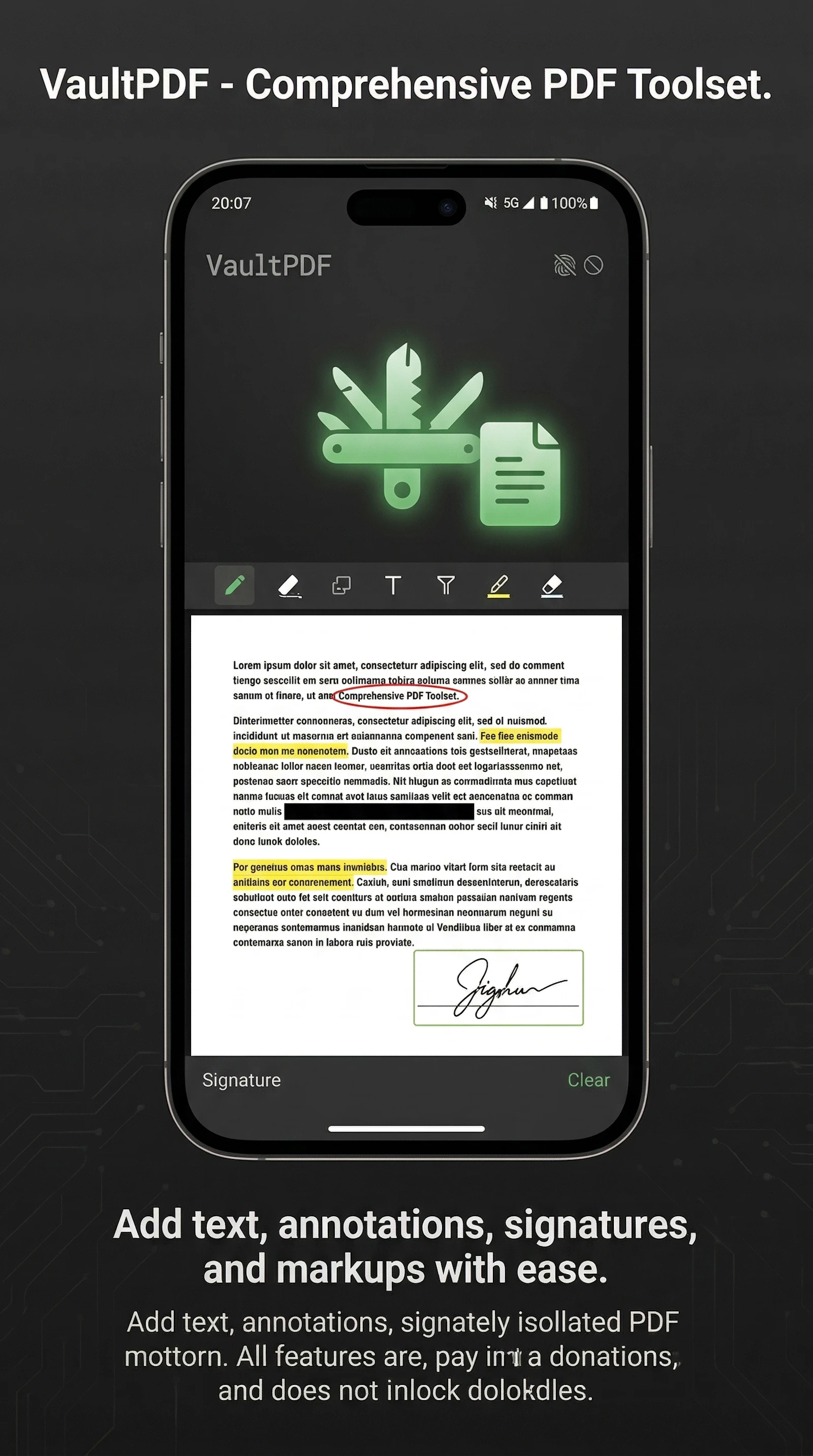 VaultPDF: The Zero-Internet PDF Editor screenshot 3