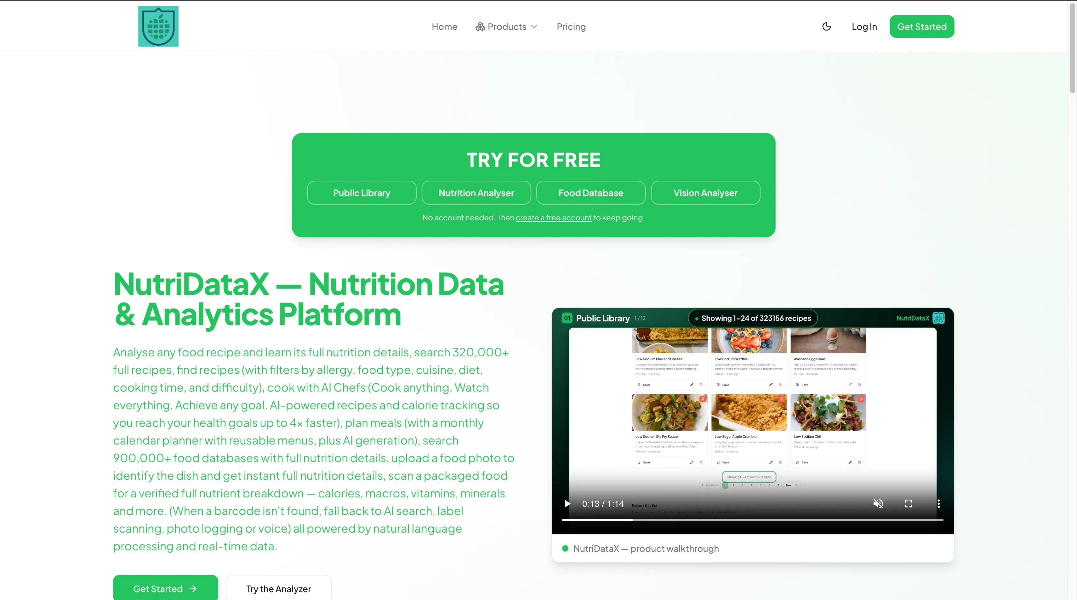 NutriDataX gallery image