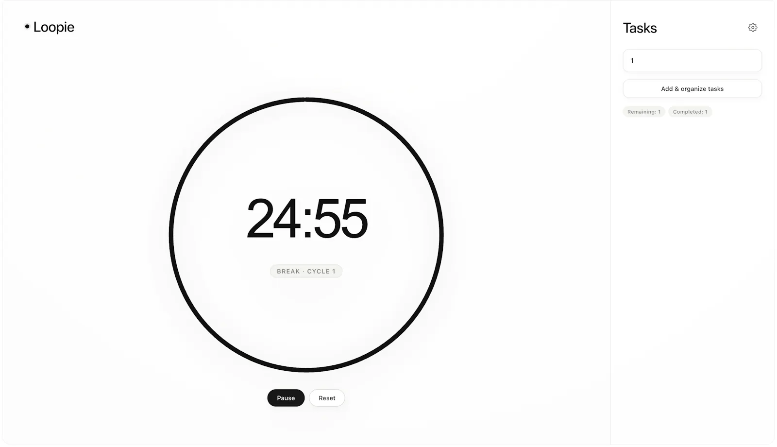 Loopie screenshot 2