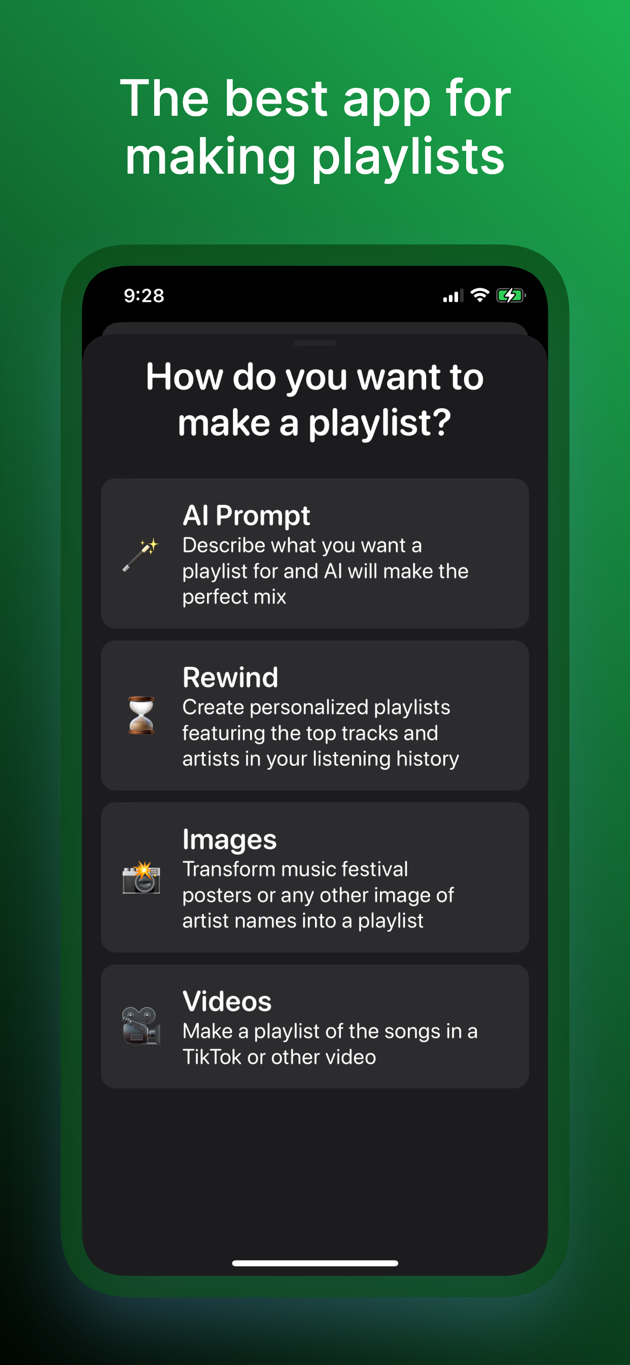 播放歌手 - 使用AI创建Spotify和Apple Music播放列表媒体7