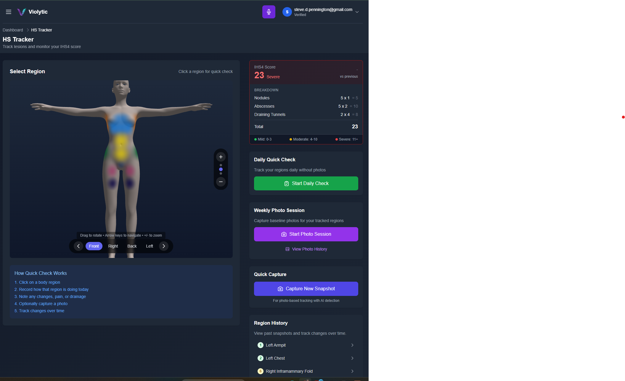 Violytic — HS tracking made simple gallery image