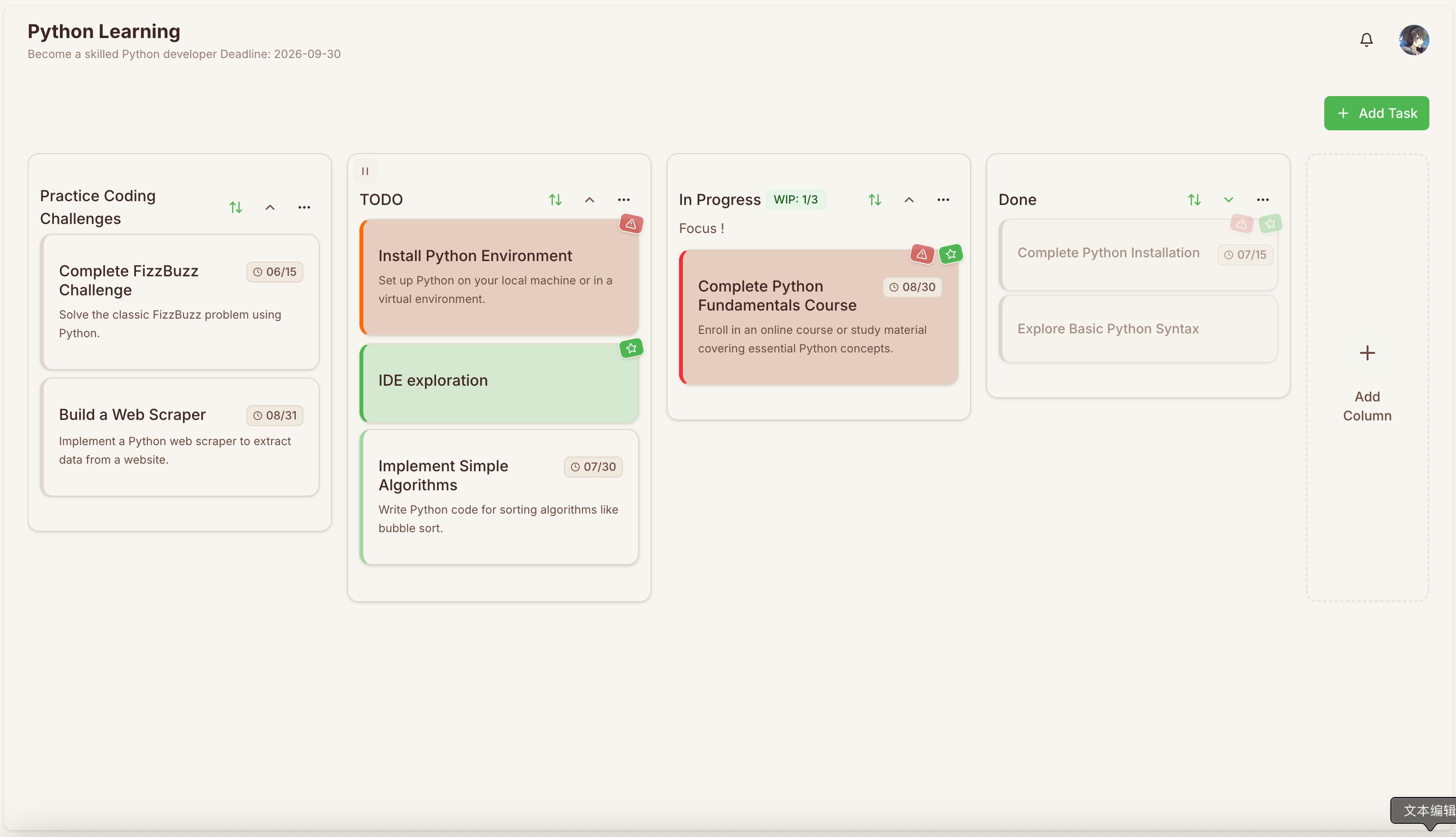 Pandakanban - Uw persoonlijke kanban, supercharged door AI media 2