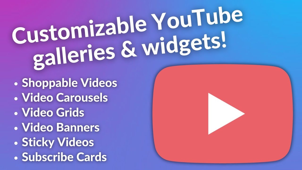 UWidget: YouTube Widgets gallery image