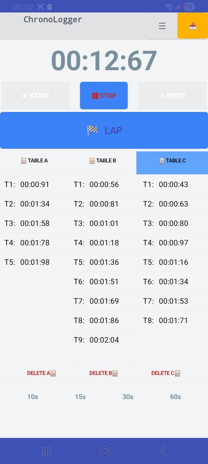 Chronologger - Screenshot 2 showing product features and functionality