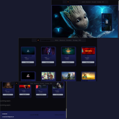HTML/CSS Games Store Template