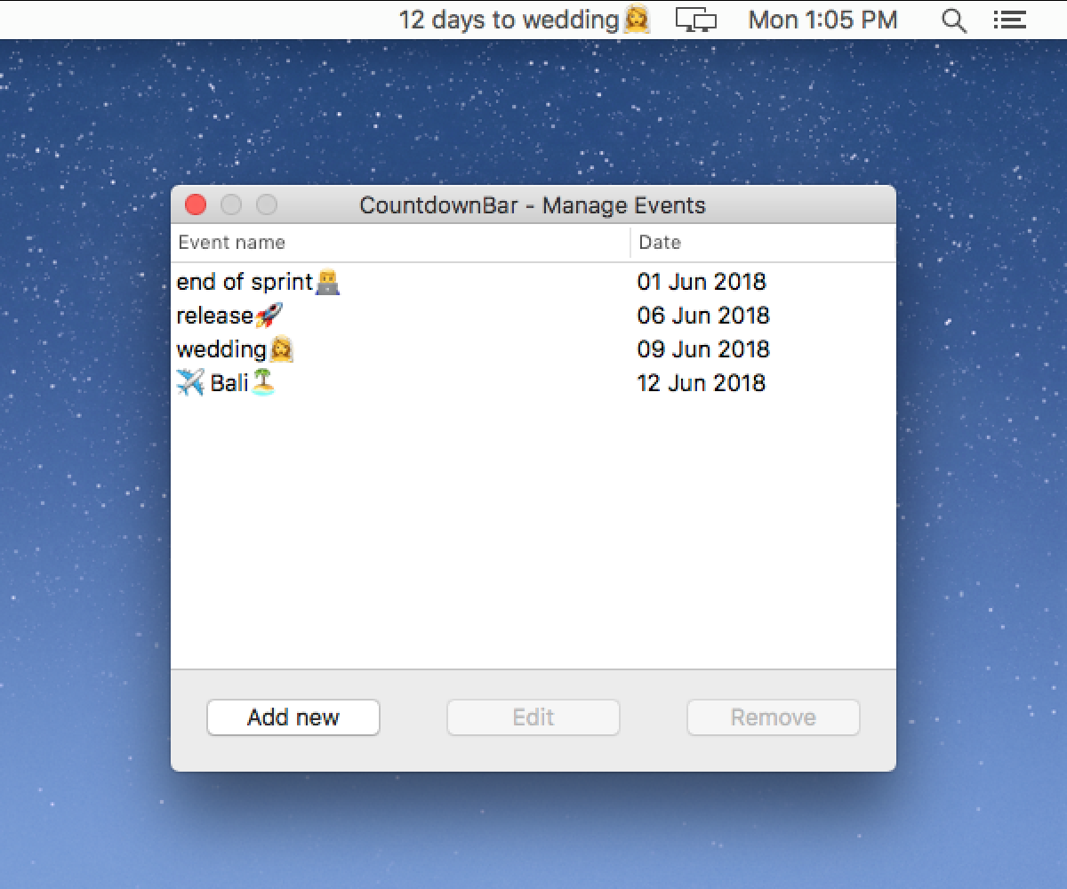 CountdownBar gallery image