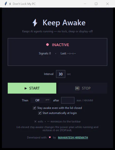 Don't Lock My PC gallery image