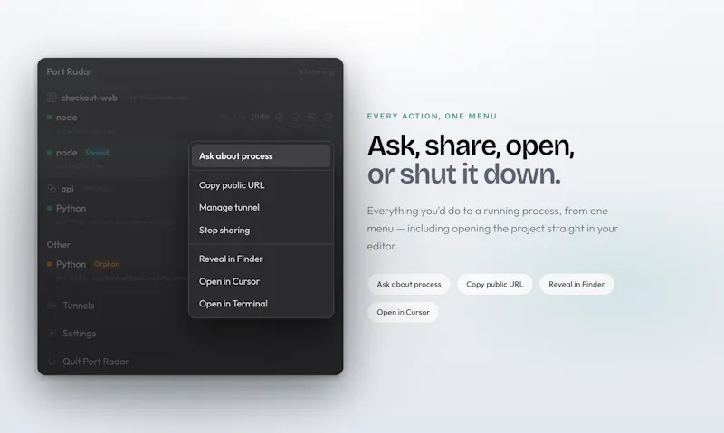 Port Radar for macOS screenshot 5