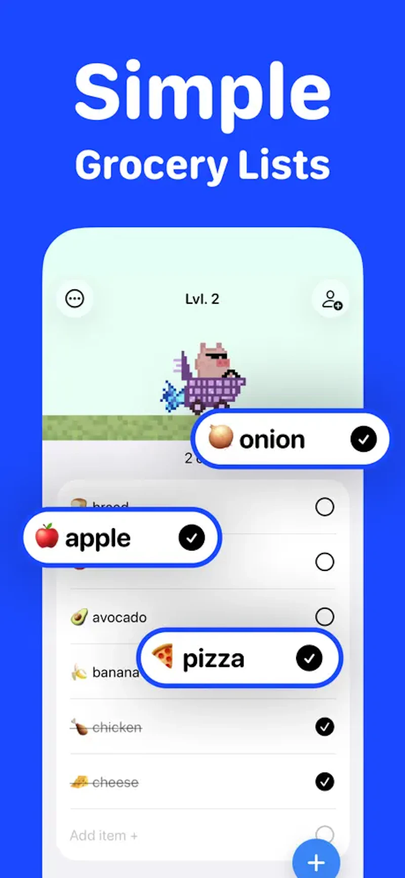 Piggy Grocery List App screenshot 2