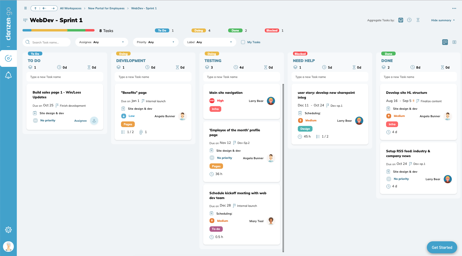 Clarizen Go gallery image