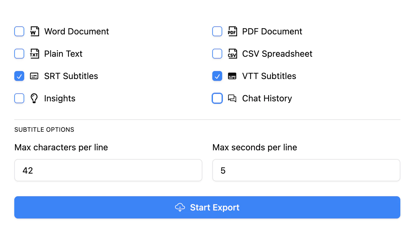 Transcript.Lol — screenshot 3 showing tool features and UI