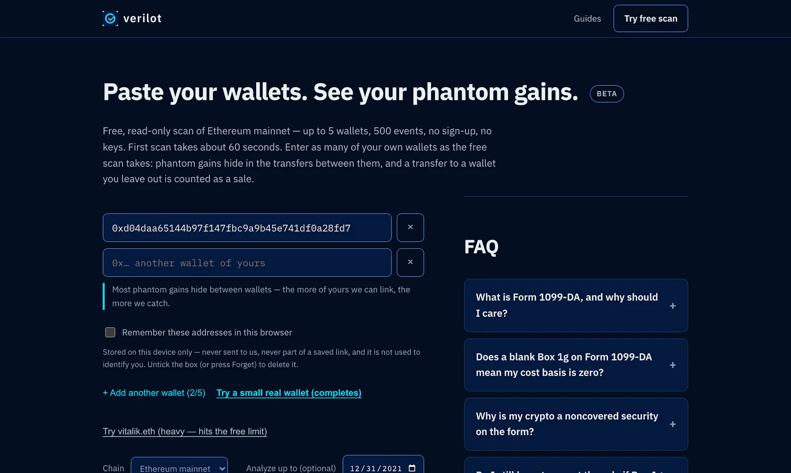 Verilot screenshot 3
