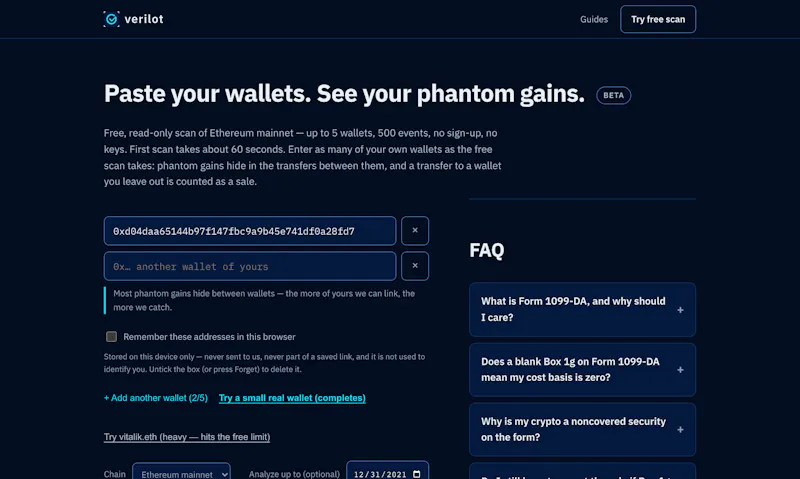 Verilot screenshot 3