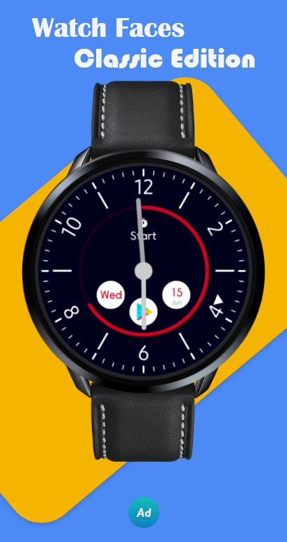 Watch Faces - Classic Edition - Facce di orologi eleganti, fantastiche e minime, "Classic Edition" media 9