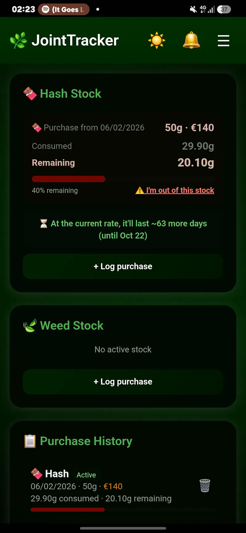 Joint Tracker screenshot 11