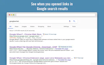 WhenX for Google Search gallery image