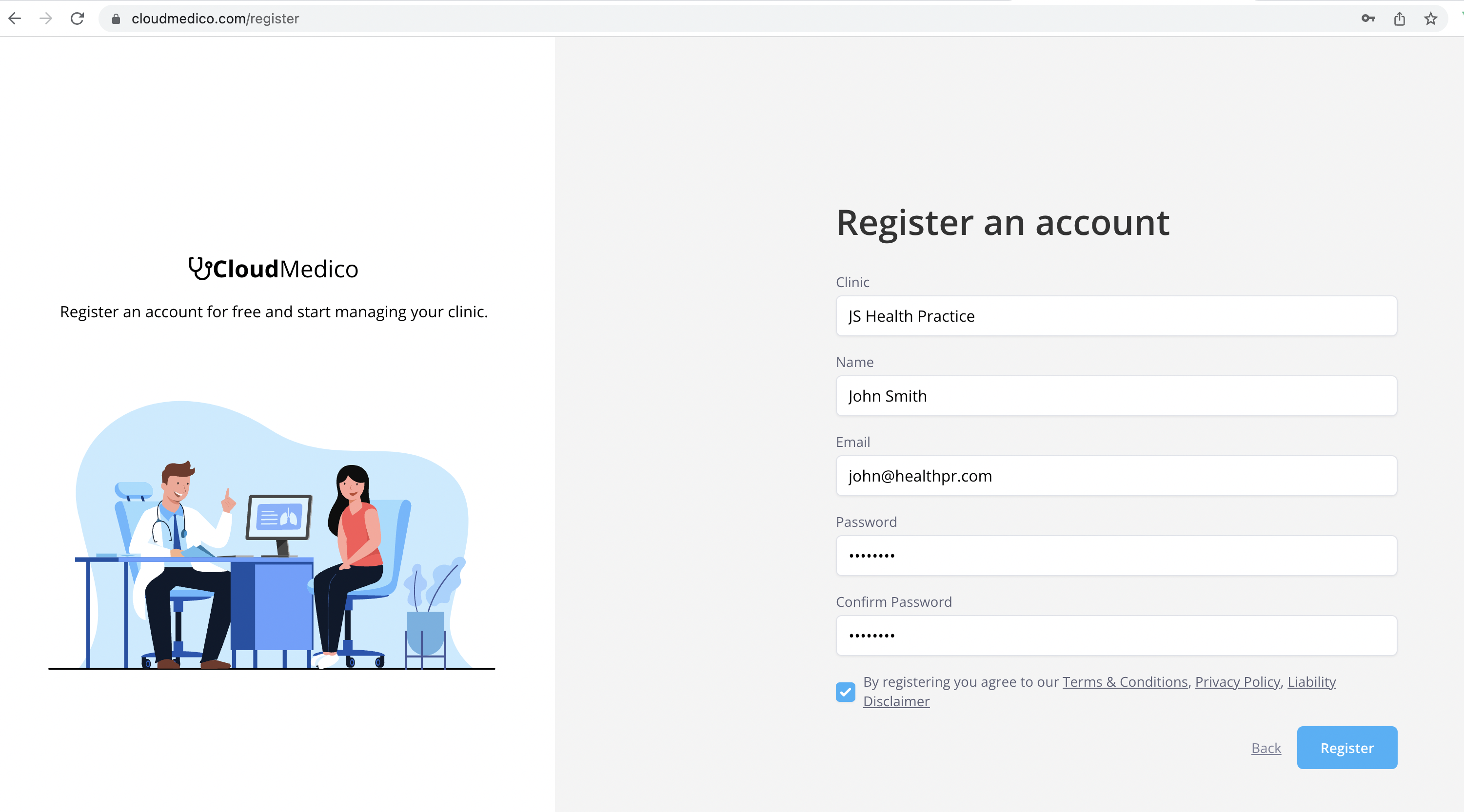 وسائط CloudMedico - نظام EHR مبسط للممارسات الصغيرة 21