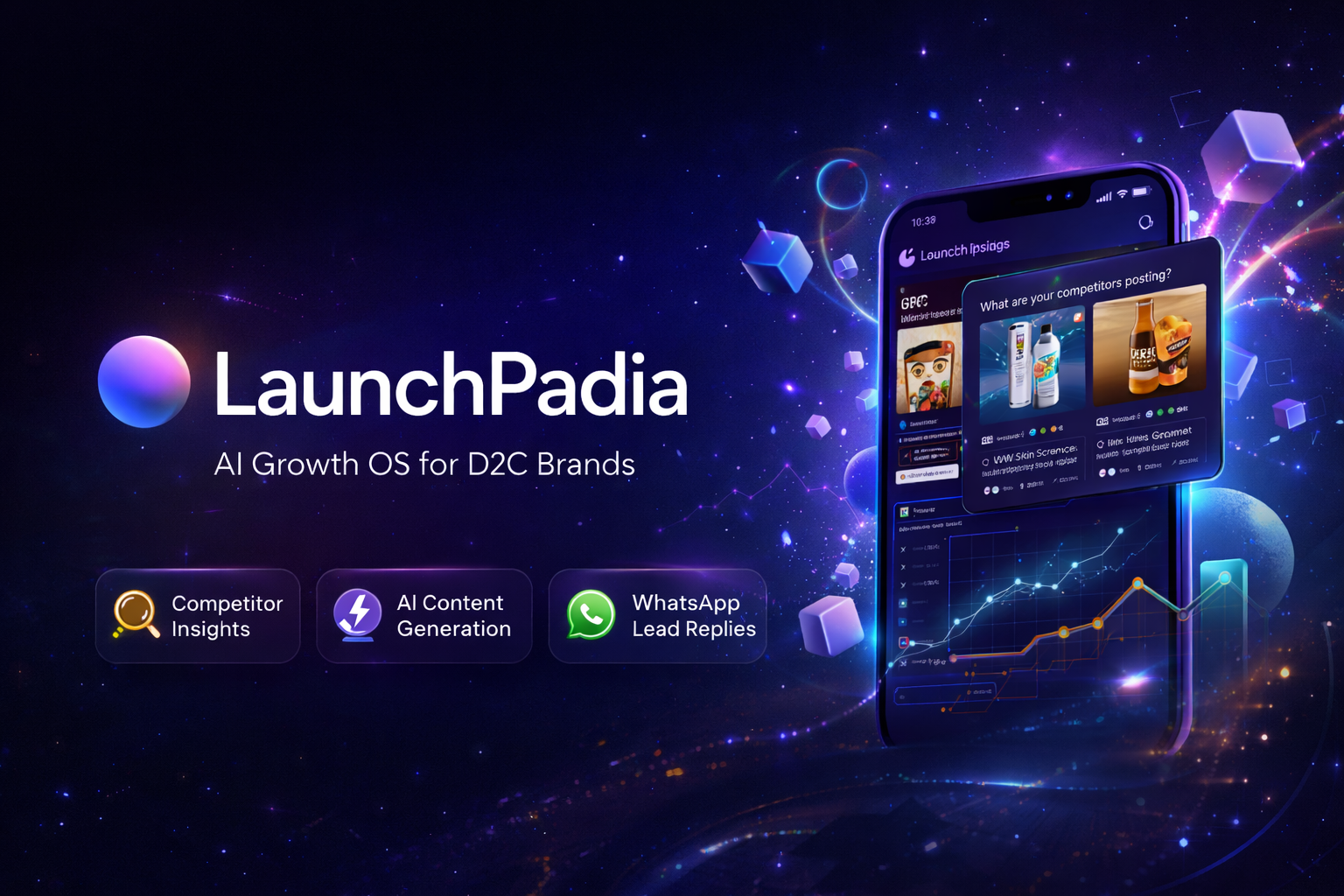LaunchPadia - Screenshot 2 showing product features and functionality
