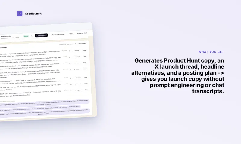 GoodLaunch screenshot 4