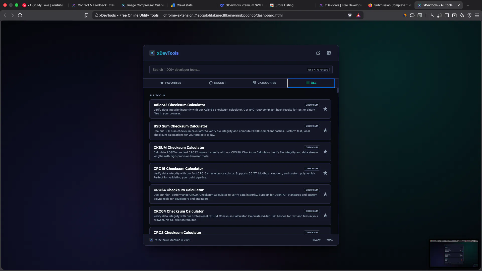 xDevTools gallery image