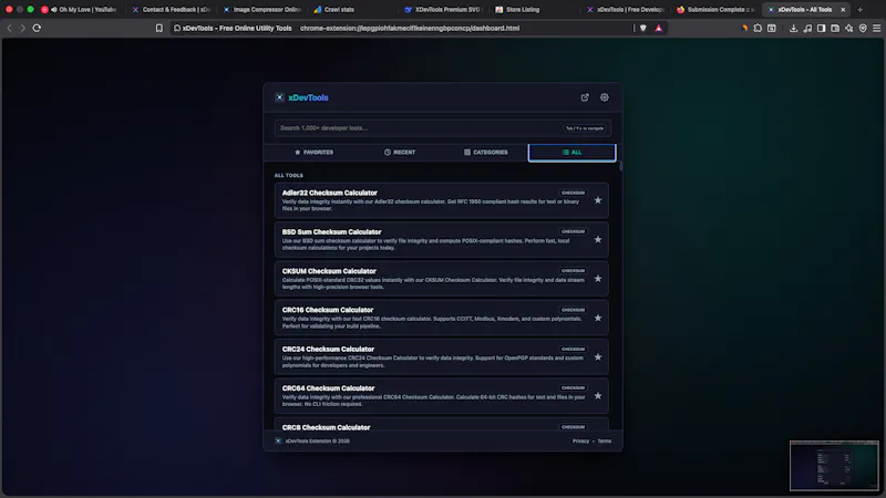 xDevTools screenshot 5