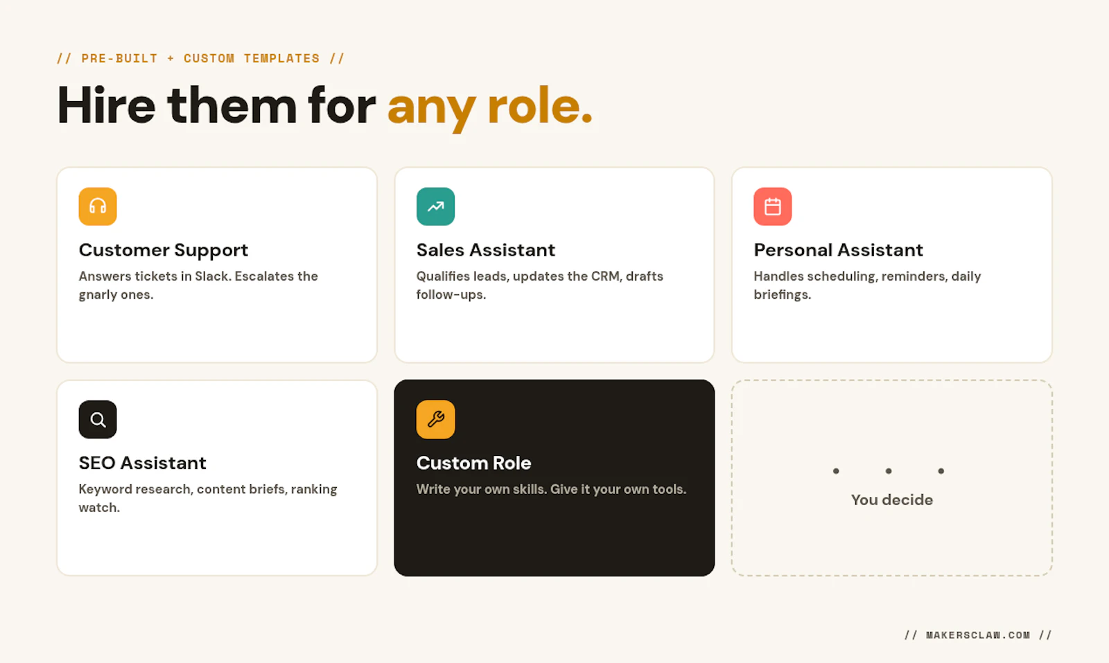 MakersClaw screenshot 2