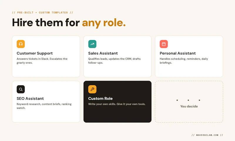 MakersClaw screenshot 2