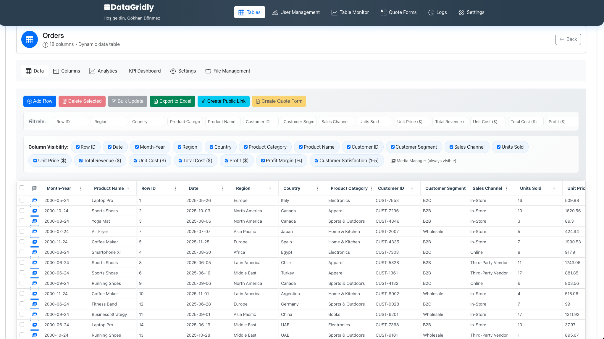 Datagridly - Visuele no-code tool om gegevens te organiseren en te beheren media 1