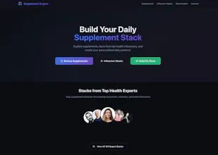 Supplement Engine gallery image