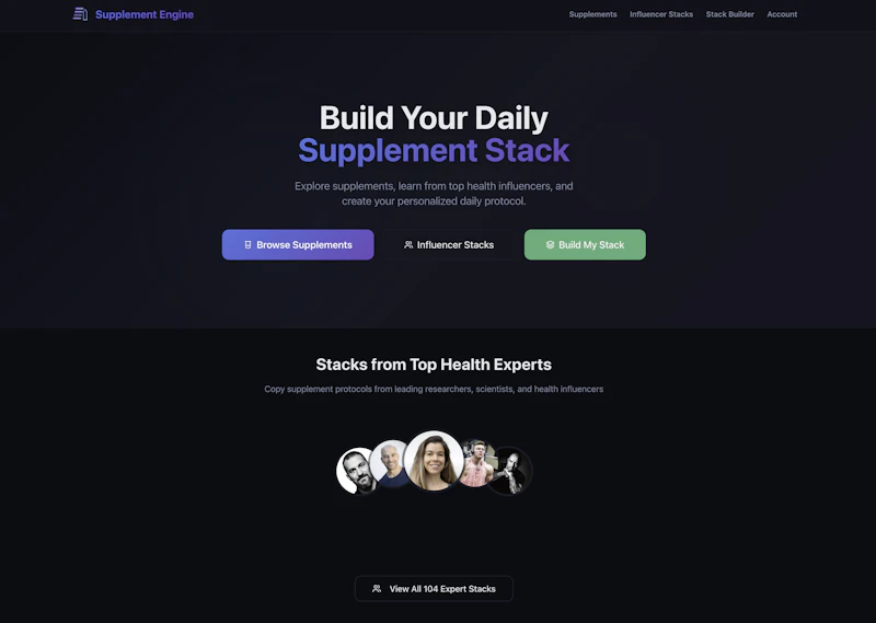 Supplement Engine screenshot 1