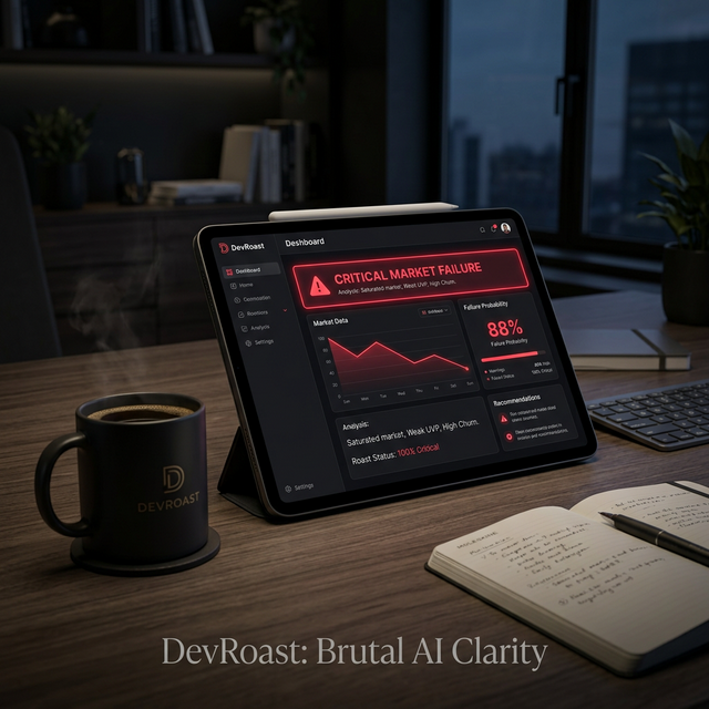 DevRoast - Screenshot 2 showing product features and functionality