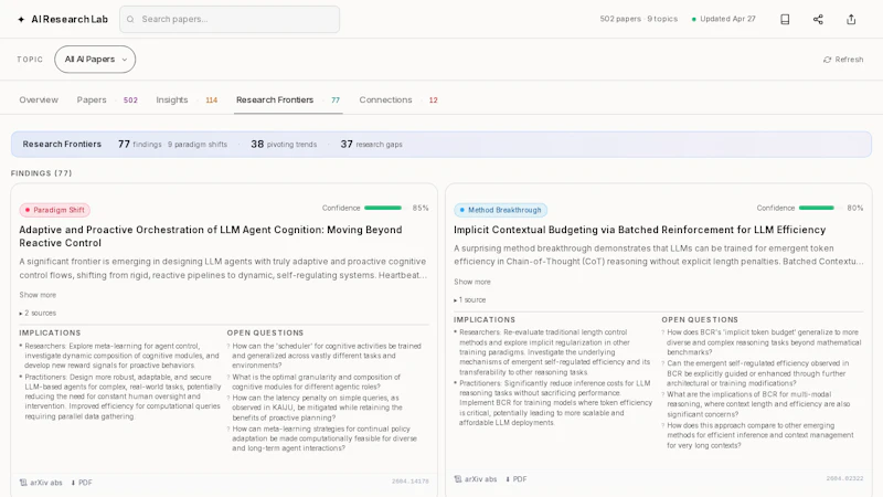AI Research Lab screenshot 6