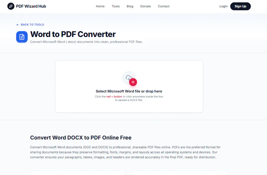 PDF Wizard Hub gallery image