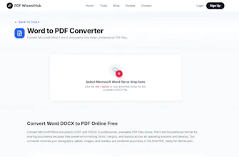 PDF Wizard Hub gallery image
