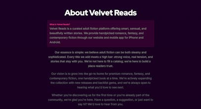 Velvet Reads gallery image