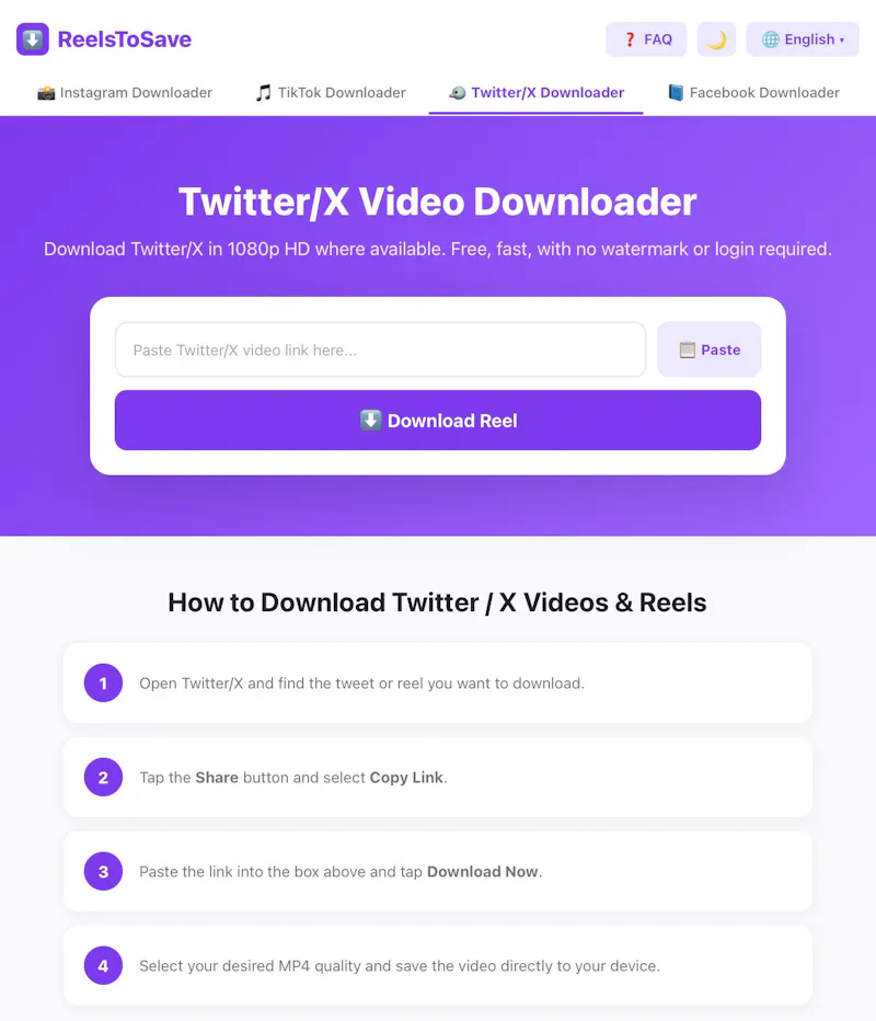ReelsToSave screenshot 1