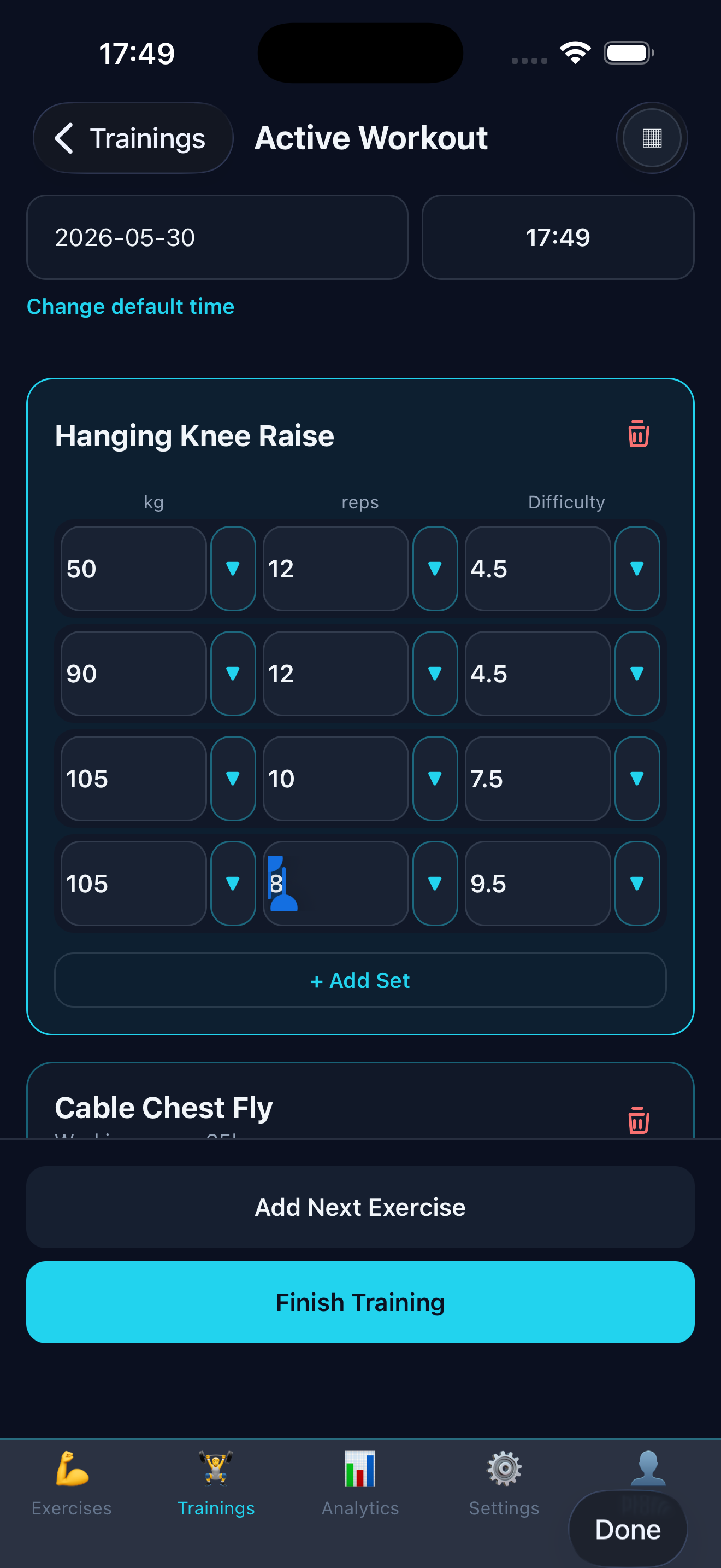 FitTracker Strength Analytics gallery image