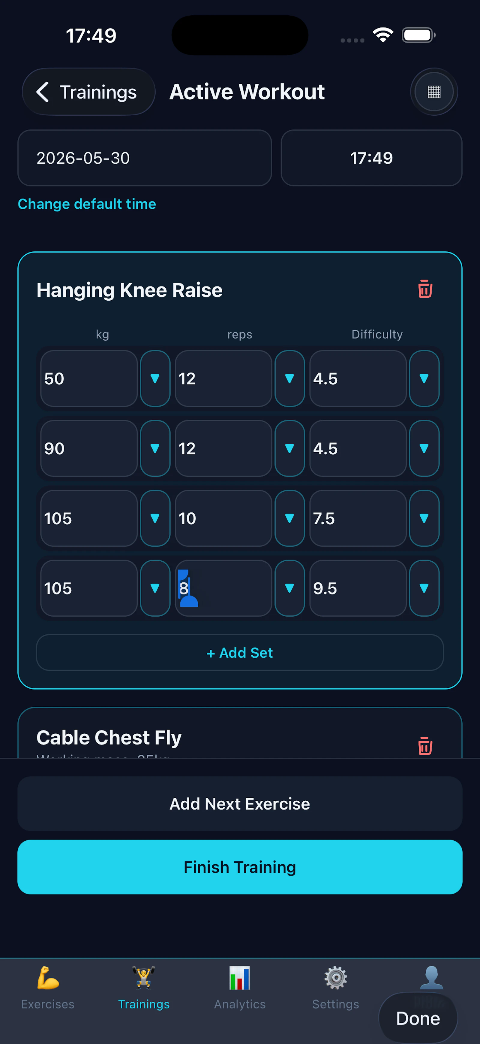 FitTracker Strength Analytics screenshot 5