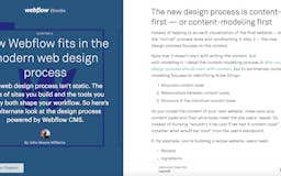 The modern web design process media 3