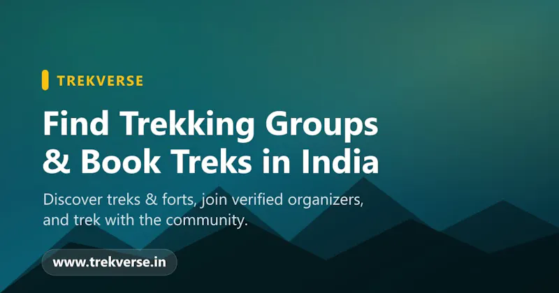 TrekVerse - Treks & Hikes  screenshot 1